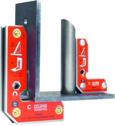 Actual product image Eclipse magnetics Welding bracket inside / outside angle (2 x)