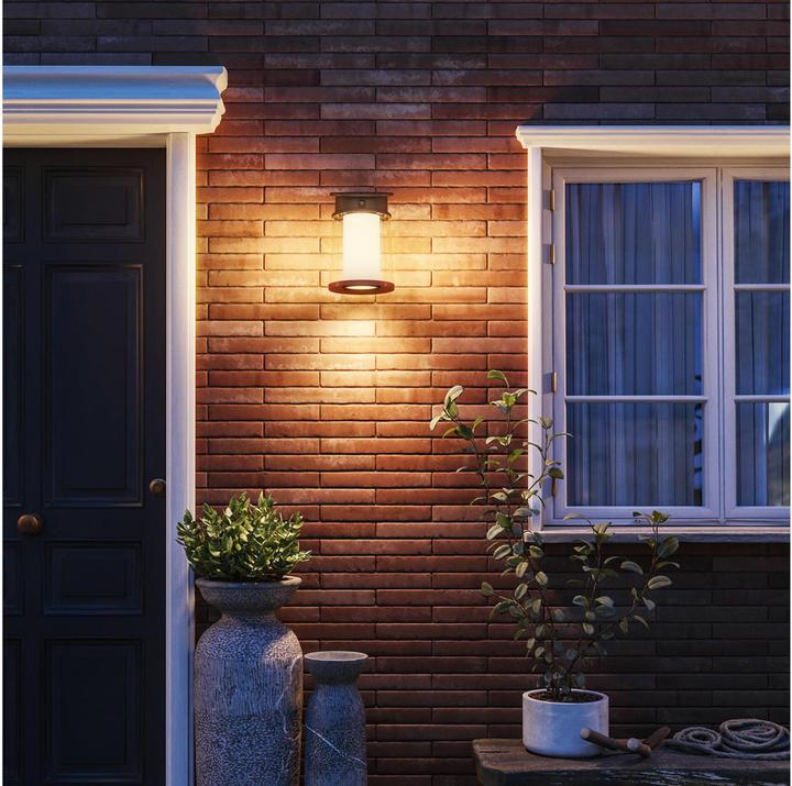 Image du produit Philips Lighting Juda 929004633201 Solar-Aussenwandleuchte 3.2 W Warmweiss Schwa (470 lm, IP44)