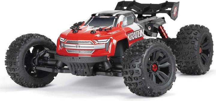 Arrma Monster Truck Kraton 4x4 4S V2 BLX Red, ARTR, 1:10 (ARR Almost Ready to Run)