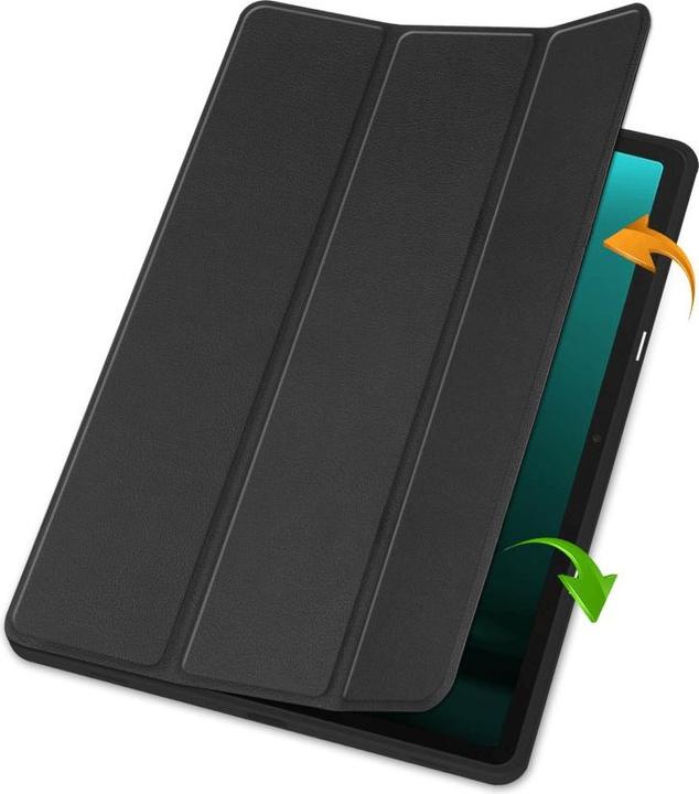 Produktbild Cover-Discount Galaxy Tab S9 / S9 FE - Smart Case Silikon schwarz (Galaxy Tab S9, Galaxy Tab S9 FE)
