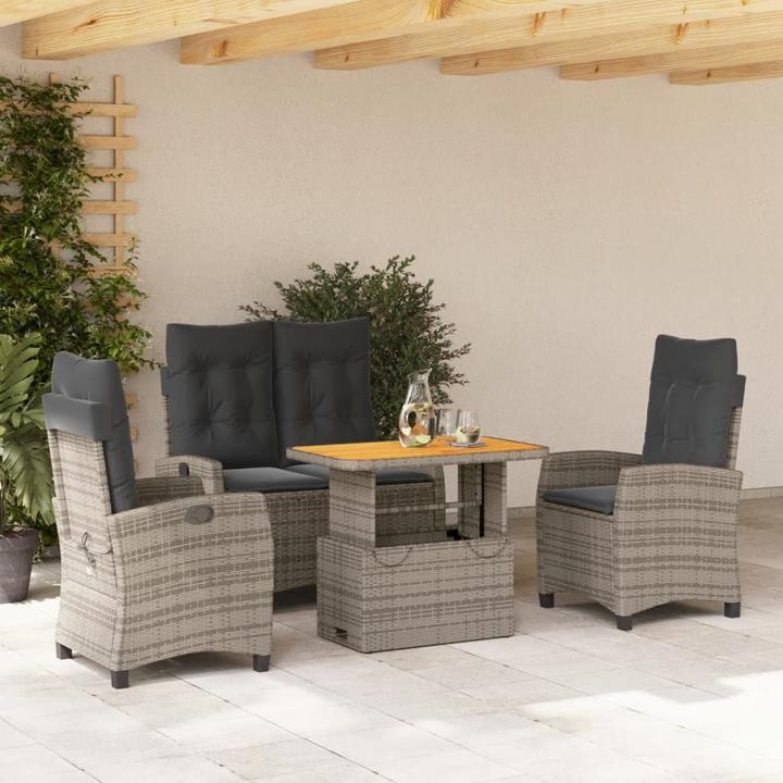 Actual product image VidaXL 10-piece garden lounge set with cushions (55 cm)