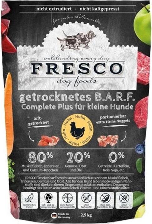 Image du produit Fresco Barquettes déshydratées Complete Plus Mini poulet (Adulte, Junior, Senior, 1 pcs, 2500 g)