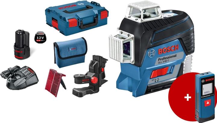 Immagine prodotto Bosch Professional GLL 3-80 c + GLM 20 Professional L-BOXX 0.601.063.R08