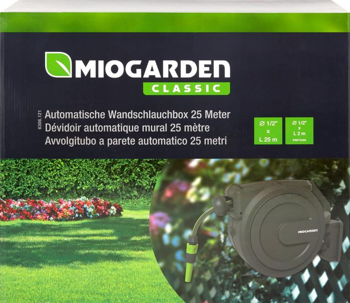Produktbild Miogarden Wand-Schlauchbox (25 m)
