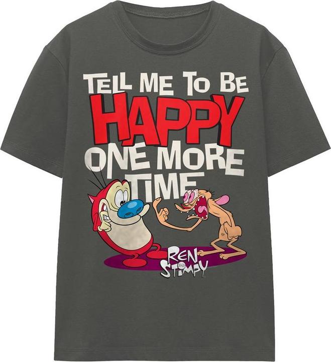 Produktbild Ren & Stimpy Tell Me To Be Happy TShirt (M)