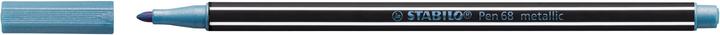 Produktbild STABILO Pen 68 Premium Metallic-Filzstift (Blau Metallic, 1 x)