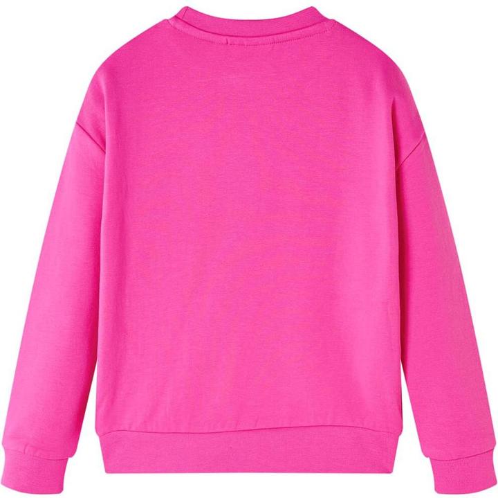 Actual product image VidaXL Children's sweatshirt dark pink 116,Material: 95 % cotton. 5 (116)