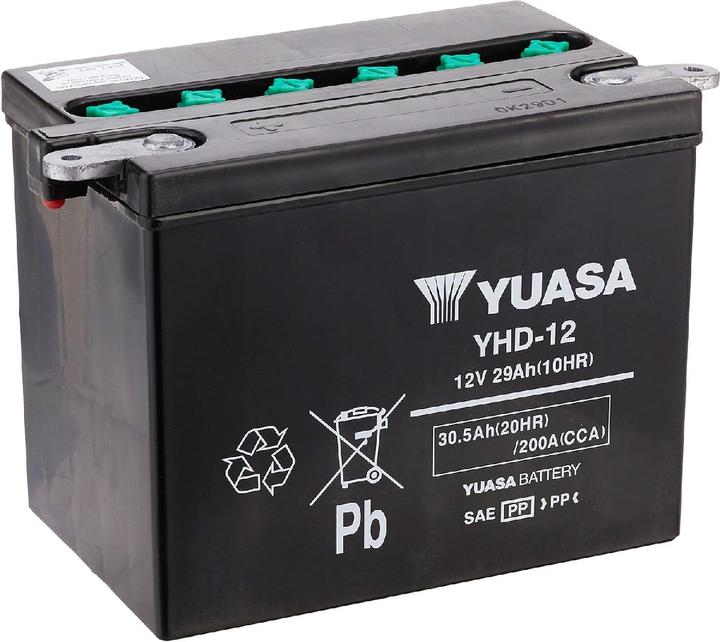 Immagine prodotto Yuasa Garanzia limitata di 6 mesi (12 V, 5.80 Ah, 55 A)