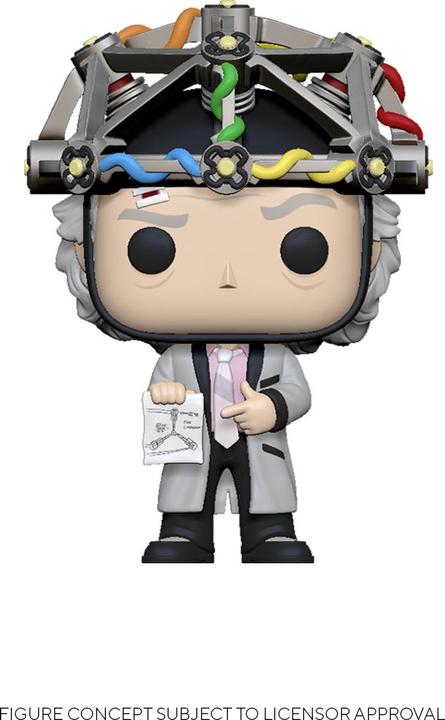 Produktbild Funko POP! - Zurück in die Zukunft: Doc with Helmet