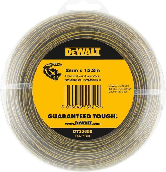 Produktbild DeWalt TrimmerFaden 152 m/20 (Rasentrimmer, Trimmerfaden + Fadenspule)