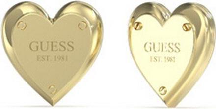 Guess All You Need Is Love Steel Heart Earrings JUBE04209JWYGT/U