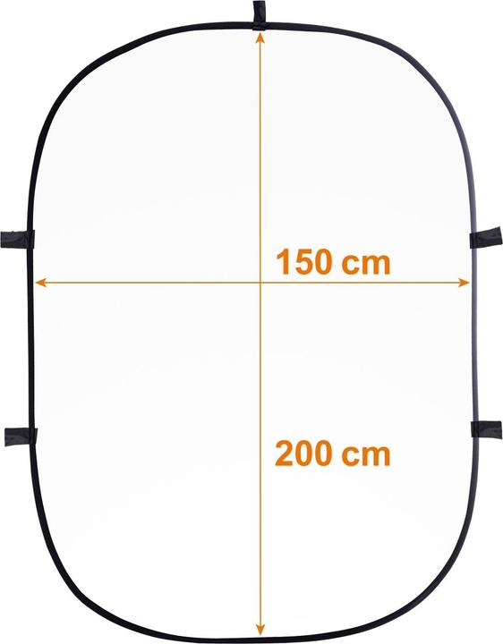 Actual product image Walimex 2in1 Foldable Background (145 cm, 200 cm)