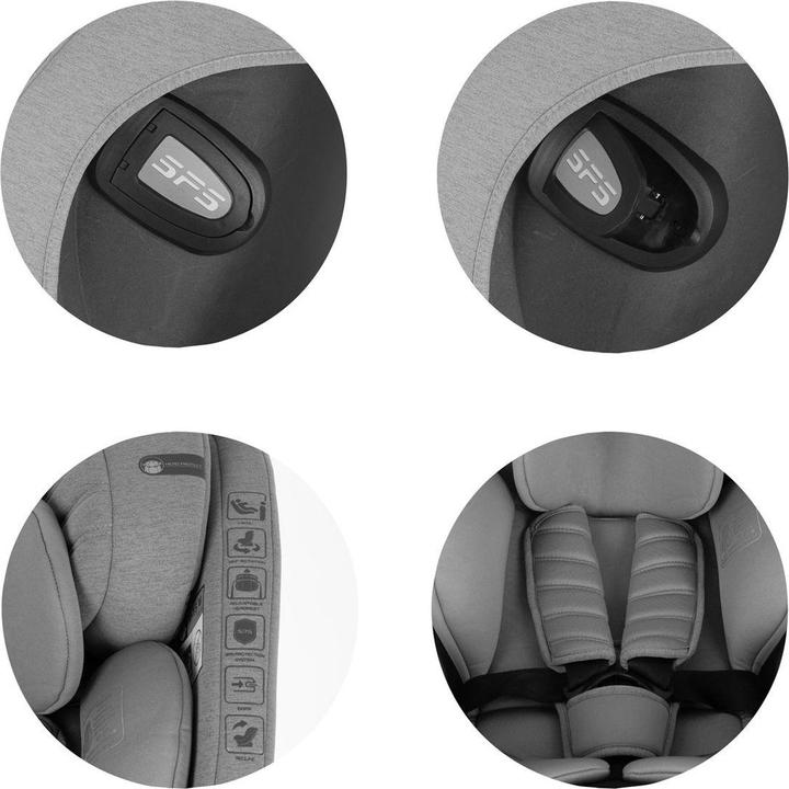 Actual product image Chipolino Tourino i-Size child seat (Reboarder, ECE R129/i-Size Standard)
