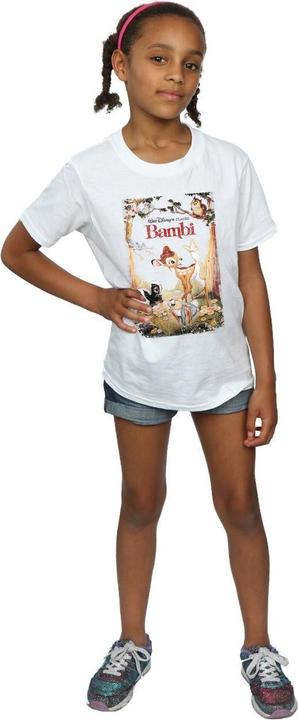 Produktbild Disney Bambi Retro Poster TShirt Mädchen (140, 146)