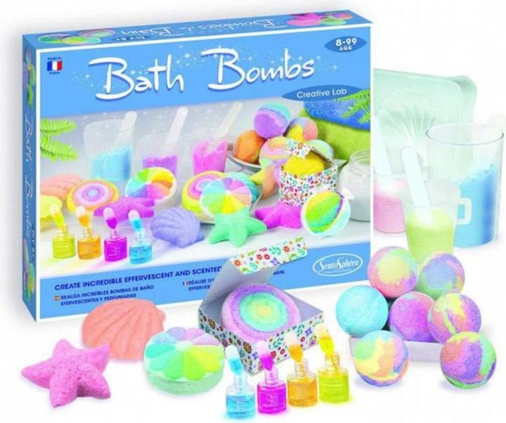 Actual product image Sentosphere Mini bath bombs