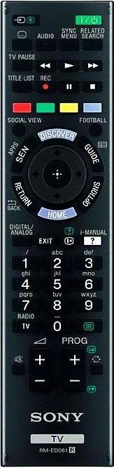 Sony Rm-Ed061 (Gerätespezifische Fernbedienung)