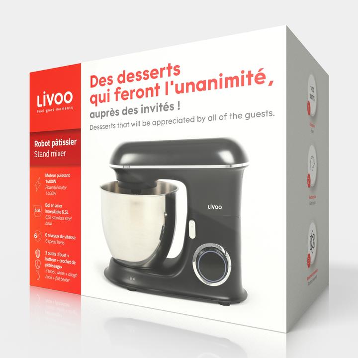 Actual product image Livoo Stand mixer (1400 W)