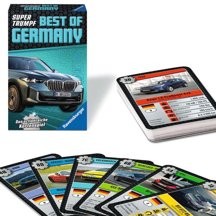 Actual product image Ravensburger Super Trump Best of Germany (German)