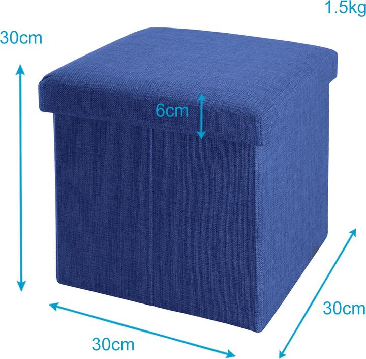 Actual product image Intirilife Seat Cube SEA BLUE