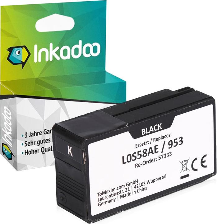 Immagine prodotto Inkadoo Inchiostro compatibile per HP L0S58AE / 953 OfficeJet Pro 7700, 7720, 7730, 8200, 8700, 8720 (FC)