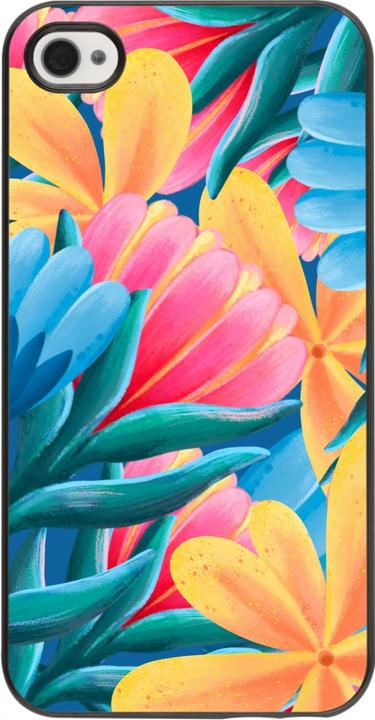 Actual product image PhoneLook Cover Spring 23 colourful flowers (Apple iPhone 4)