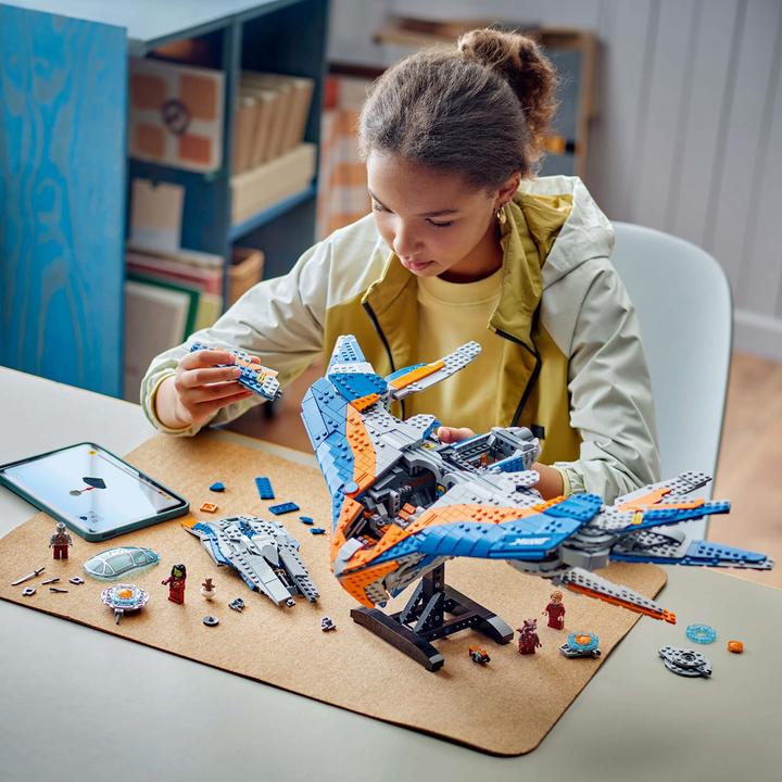 Produktbild LEGO Guardians of the Galaxy: Das Raumschiff Milano (76286, LEGO Marvel)