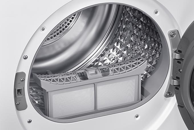 Actual product image Samsung DV80CGC0B0AEEG (8 kg, Right)