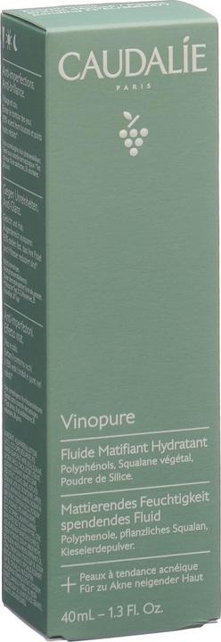 Immagine prodotto Caudalie Vinopure Fluide Matifiant Hydratant (40 ml, Gel viso)