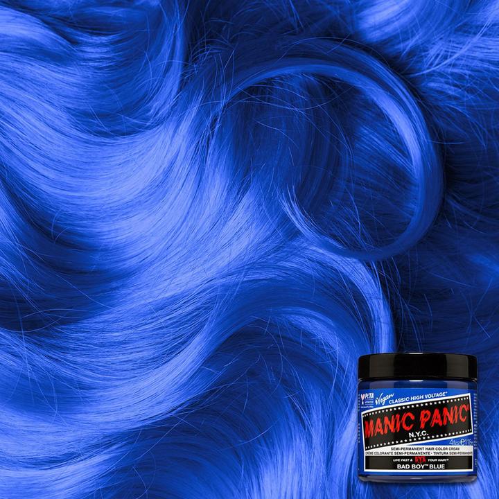 Actual product image Skybound High Voltage Classic Hair Dye Bad Boy Blue 118ml (Bad Boy Blue)