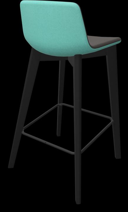 Gris foncé, Mint, Noir, Frêne teinté noir