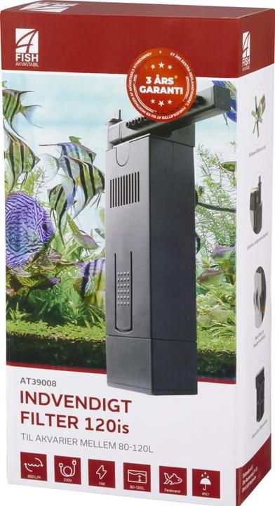 Actual product image 4fish indvendigt filter 120is, 950 L/T, 11W (950 l)