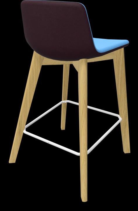 Actual product image Narbutas Twist & Sit Bar Stool