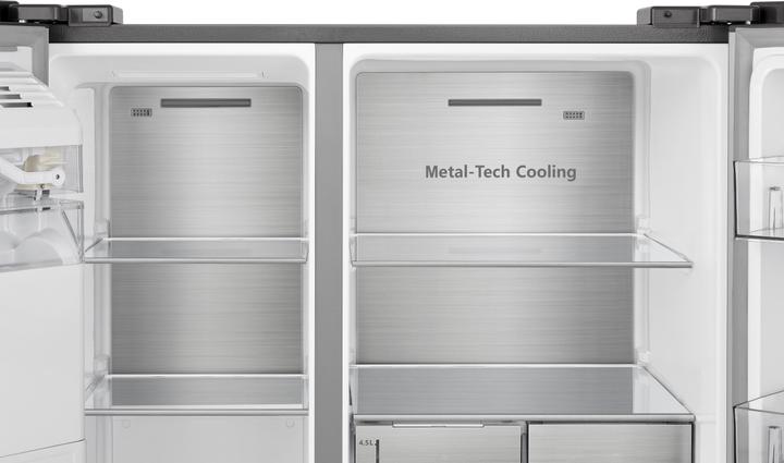 Image du produit Hisense Hise Sideb RS818N4TIE E inox (632 l)