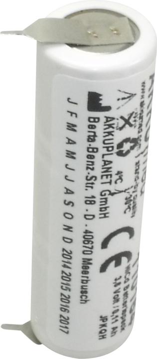 Image du produit AccuCell Batterie compatible avec l'appareil respiratoire BiPAP Vision de Heinen & Löwenstein (1 pcs, Spécifique à l'appareil, 110 mAh, Batterie)
