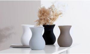 Produktbild Ritzenhoff & Breker Blumenvase "ANNALENA", braun-matt (1 x, 12 x 12 x 18 cm)