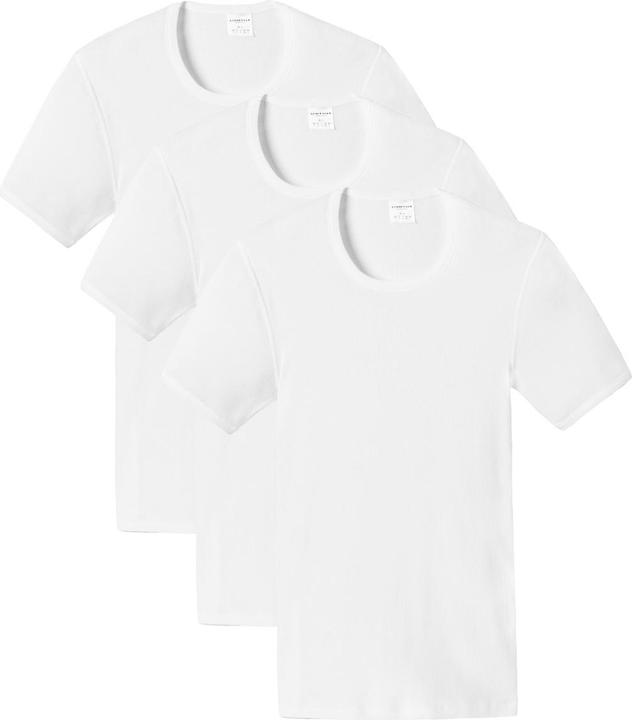Produktbild Schiesser 3er Pack Cotton Essentials Doppelripp Shirt (M)