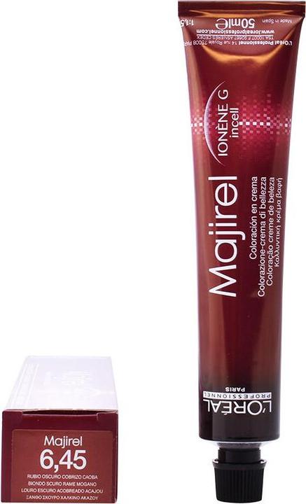 Produktbild L'Oréal Professionnel Majirel (6,45 dunkelblond kupfer mahagoni, Rot)