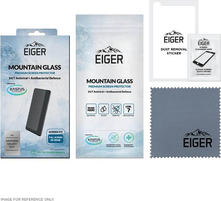 Produktbild Eiger Clear Edge (1 Stück, Samsung Galaxy S22+)