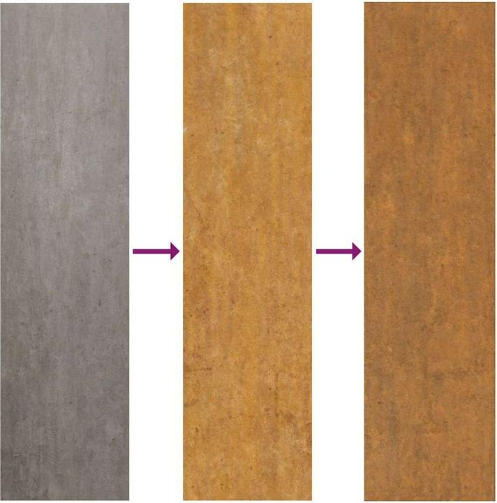 Actual product image VidaXL Rasenkanten 20 Stk. 25x103 cm Flexibel Wetterfester Stahl Gartenkante (103 cm)