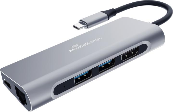 Produktbild MediaRange MRCS510 (USB-C, 7 Ports)
