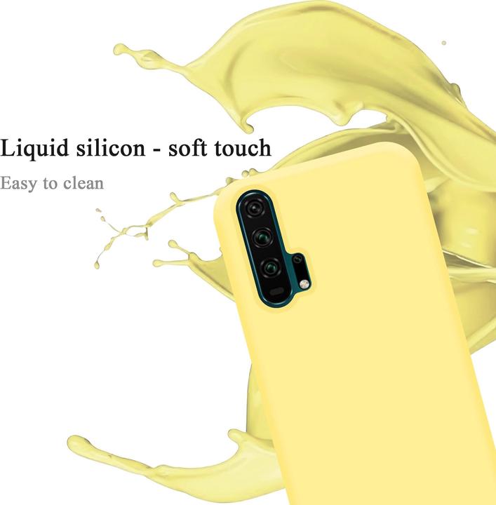 Actual product image Cadorabo TPU Liquid Silicone Case Cover (Honor 20 Pro)