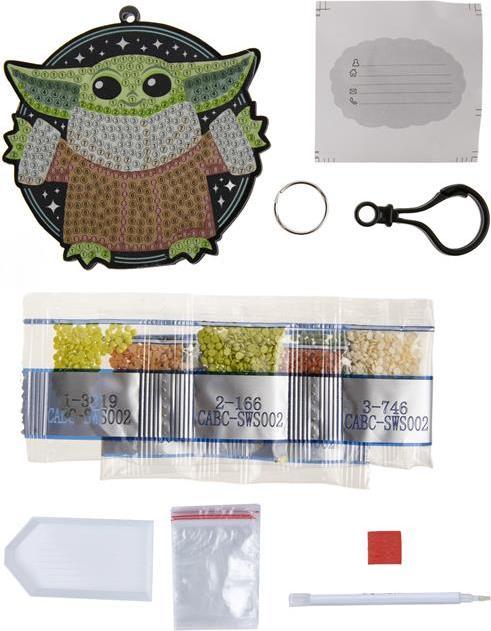 Produktbild Craft Buddy Grogu, Crystal Art Rucksack Anhänger