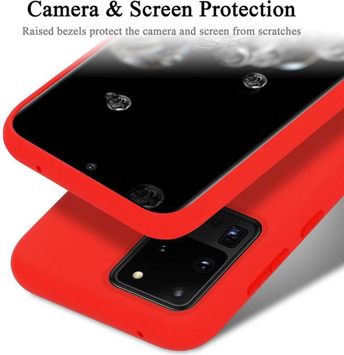 Immagine prodotto Cadorabo Copertura della cassa del silicone liquido TPU (Samsung Galaxy S20 Ultra)