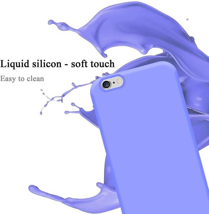 Actual product image Cadorabo TPU Liquid Silicone Case Cover (Apple iPhone 6)