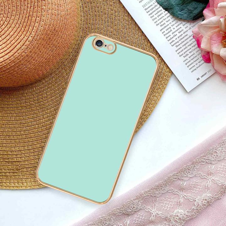 Produktbild Cadorabo Hülle für Apple iPhone 6 PLUS / 6S PLUS im TPU mit Kameraschutz LM130 Style (Apple iPhone 6 Plus)