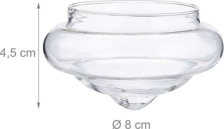 Immagine prodotto Relaxdays 12x lanterna galleggiante (12 x, 8 x 8 x 4,5 cm)