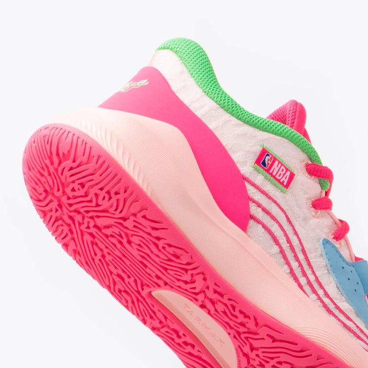 Image du produit Tarmak Chaussures de basket enfants basses NBA Miami Heat - Fast 900 Low-1 rose (34)