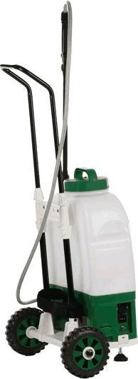 Ribimex PILA 16 Batteriebetriebene Sprühpumpe auf Rädern 16 Liter 12 V8 Ah (16 l)