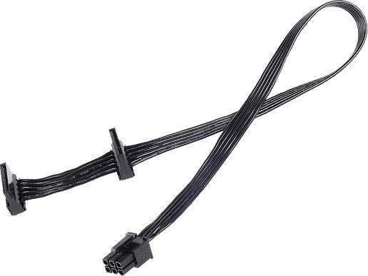 Image du produit Silverstone set de câbles d'alimentation courts pour Strider, bande plate