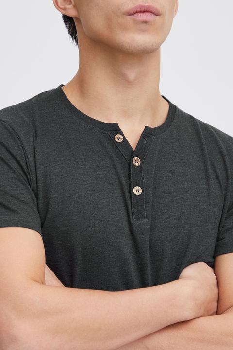 Immagine prodotto Solid Volker T-Shirt A Maniche Corte Maglietta Da Uomo Con Collo Grandad (S)